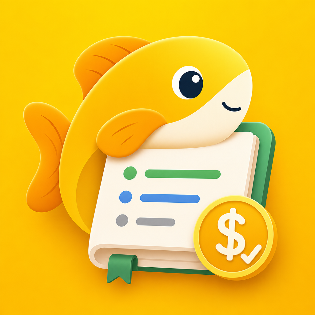 小鱼账本 App 图标